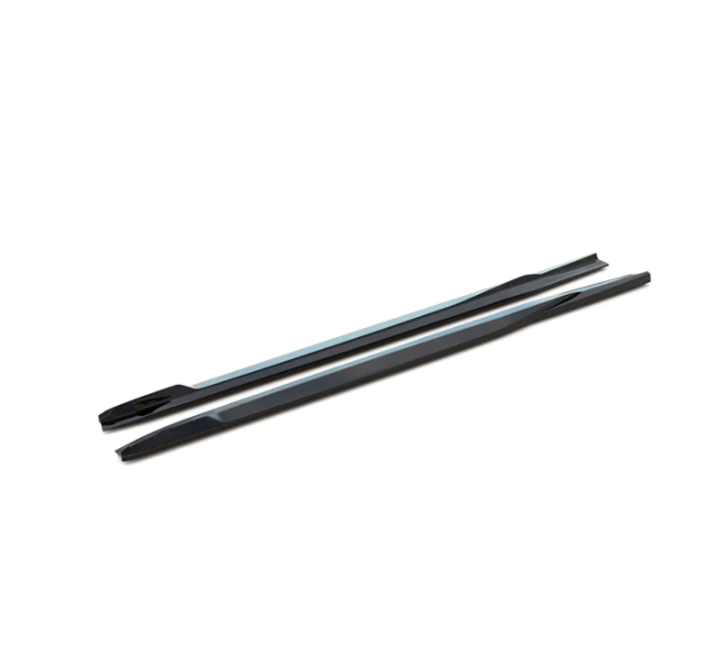 MAXTON DESIGN BMW X5M SIDE SKIRTS IN GLOSS BLACK (F95)