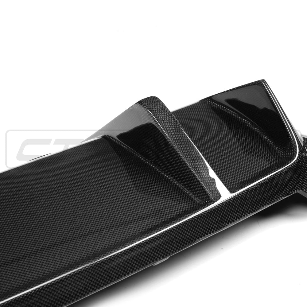 CT CARBON Diffuser BMW F10 M5 CARBON FIBRE DIFFUSER - V STYLE