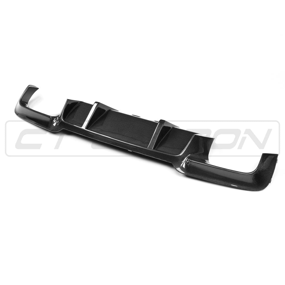 CT CARBON Diffuser BMW F10 M5 CARBON FIBRE DIFFUSER - V STYLE