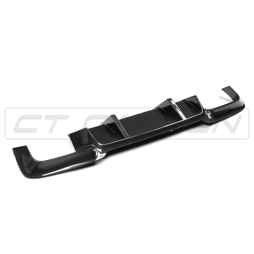 CT CARBON Diffuser BMW F10 M5 CARBON FIBRE DIFFUSER - V STYLE