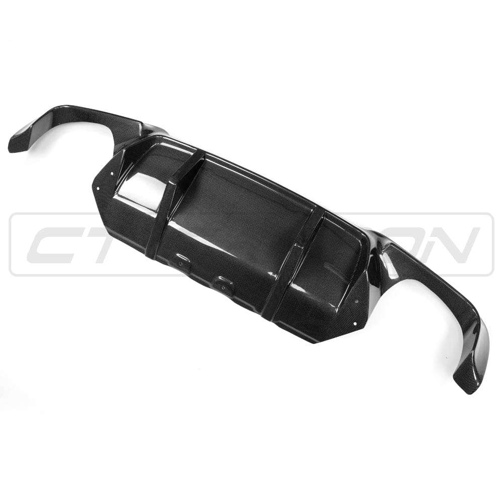 CT CARBON Diffuser BMW F10 M5 CARBON FIBRE DIFFUSER - V STYLE