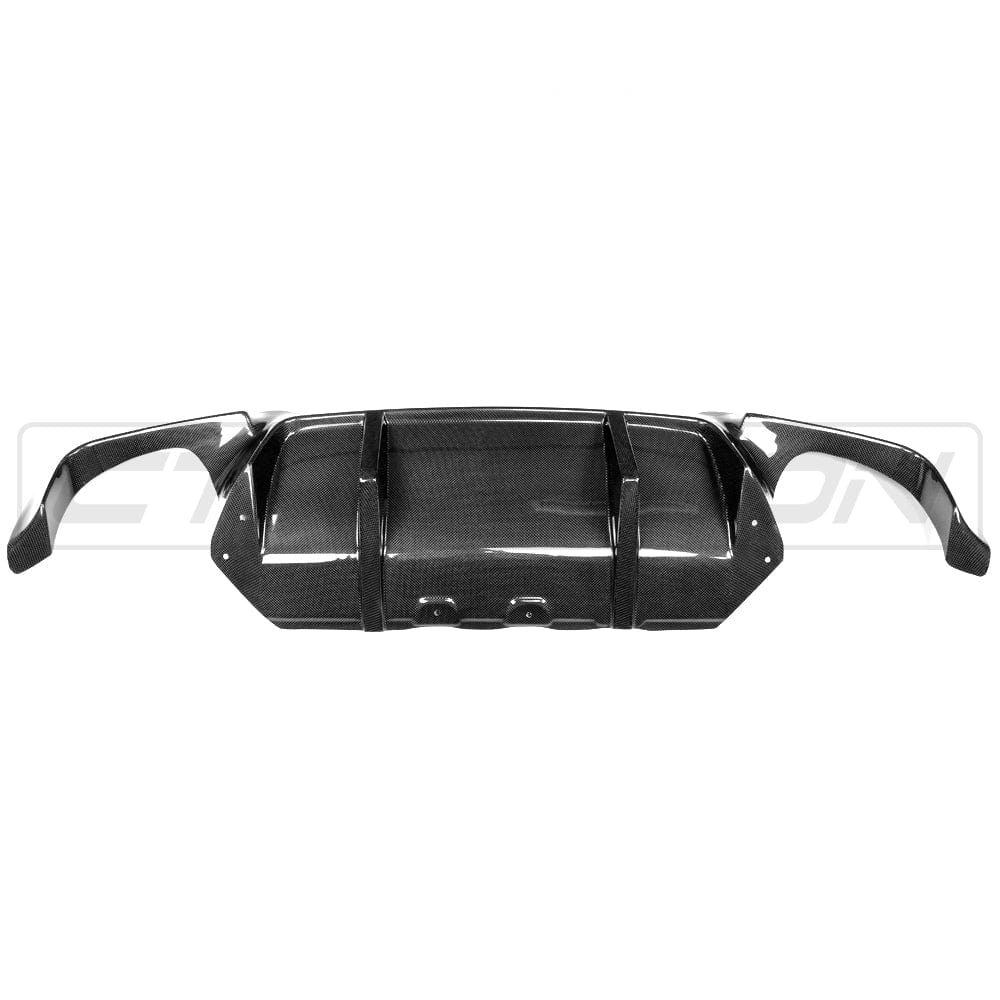 CT CARBON Diffuser BMW F10 M5 CARBON FIBRE DIFFUSER - V STYLE