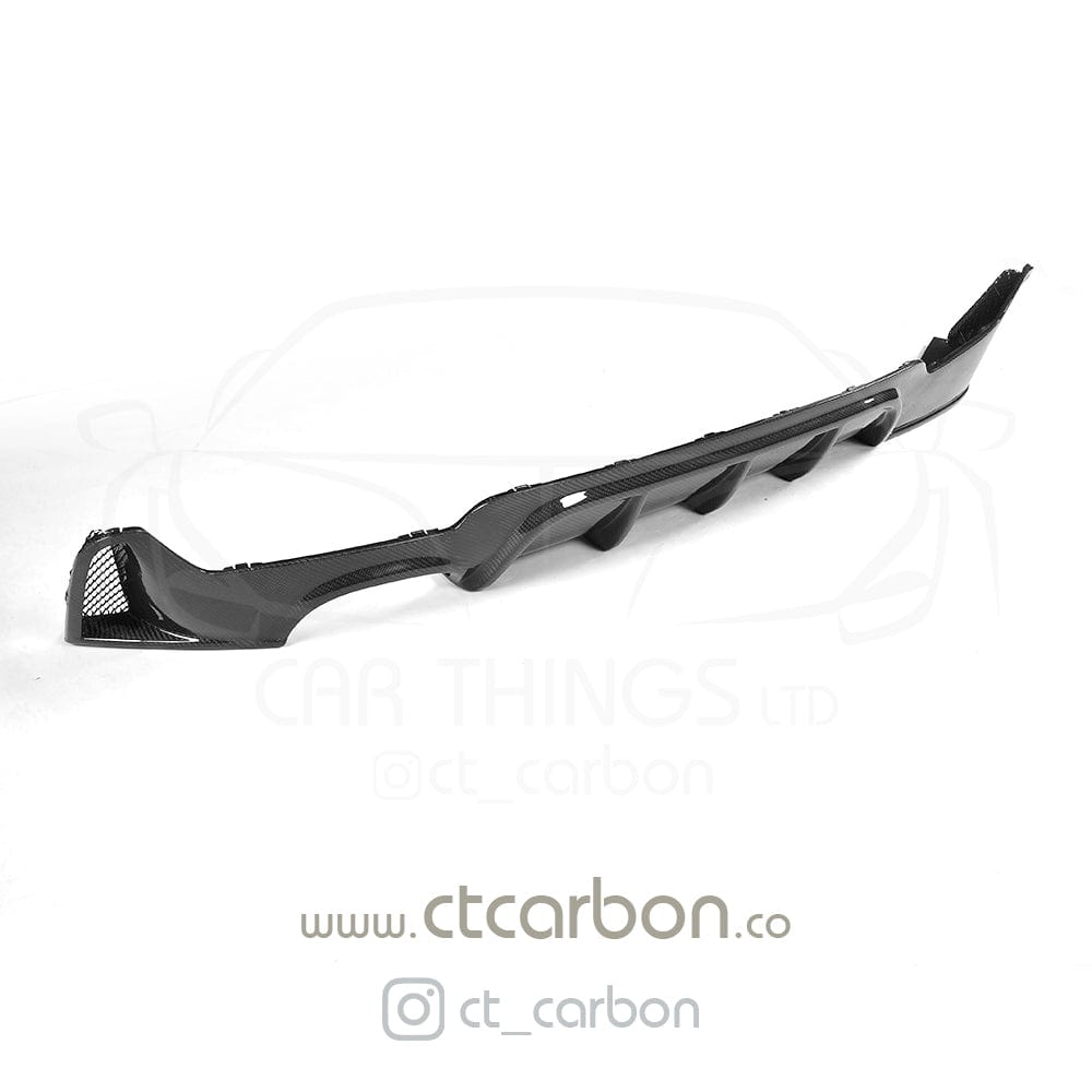 CT CARBON Splitter BMW F32 4 SERIES COUPE FULL CARBON FIBRE KIT - MP STYLE