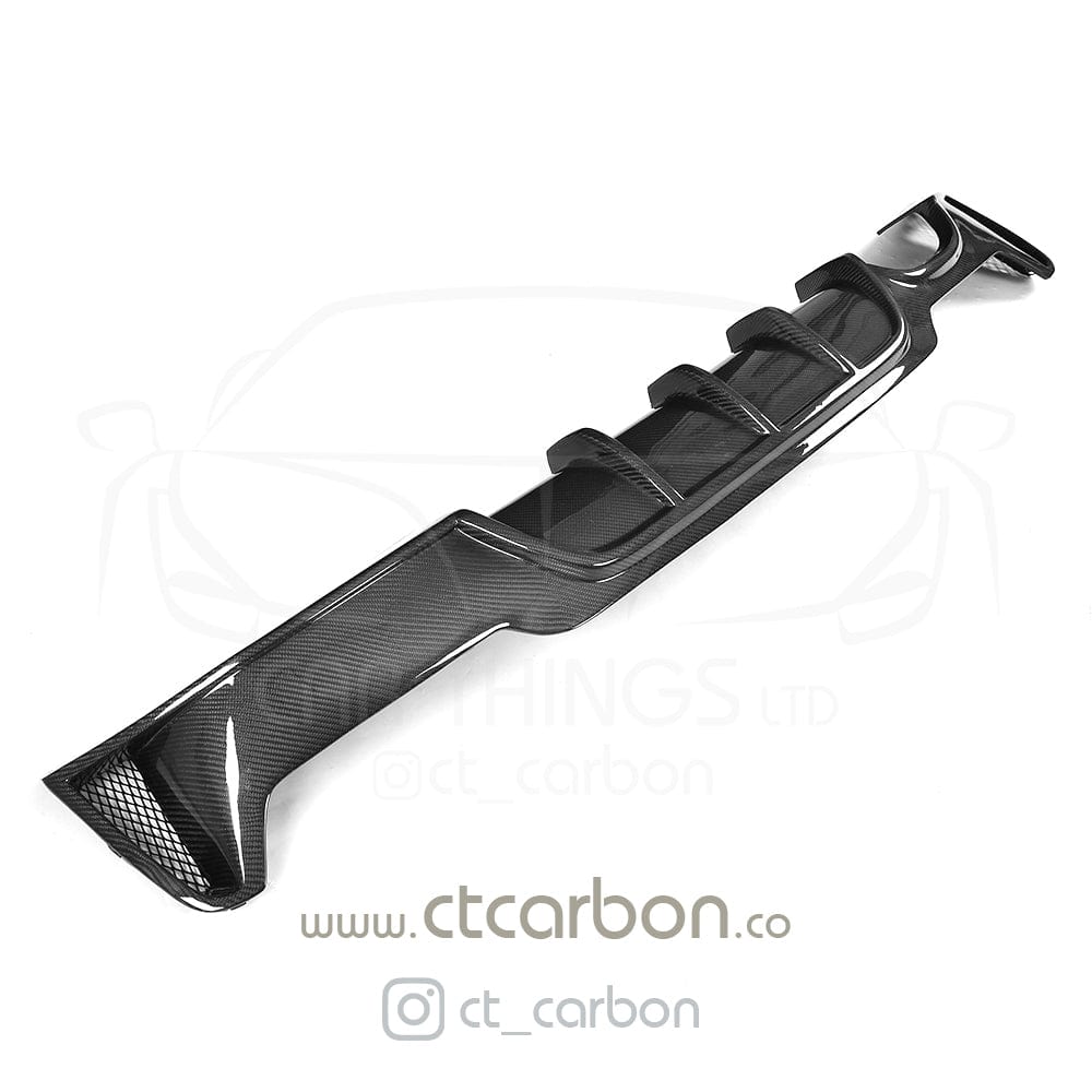 CT CARBON Splitter BMW F32 4 SERIES COUPE FULL CARBON FIBRE KIT - MP STYLE