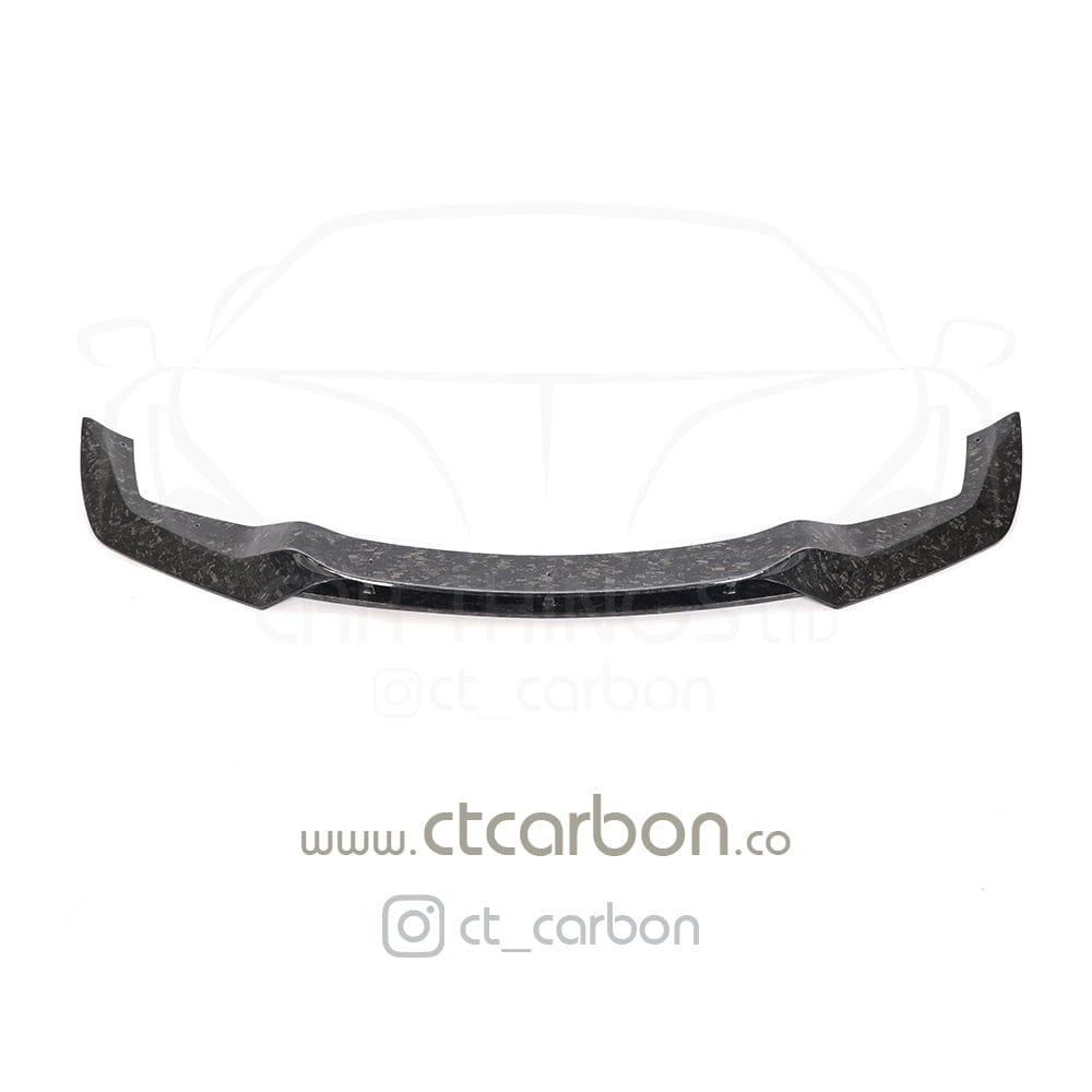 CT CARBON Splitter BMW M2 F87 N55(OG) FORGED CARBON FIBRE SPLITTER - V-STYLE