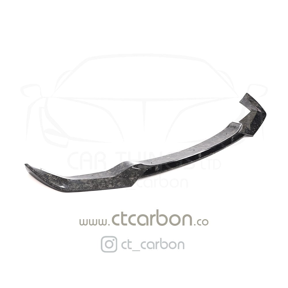 CT CARBON Splitter BMW M2 F87 N55(OG) FORGED CARBON FIBRE SPLITTER - V-STYLE