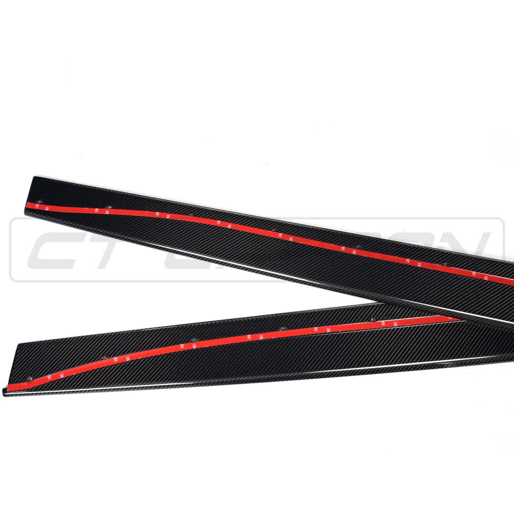 CT CARBON Splitter BMW M4 (F82) COUPE FULL CARBON FIBRE KIT - V1