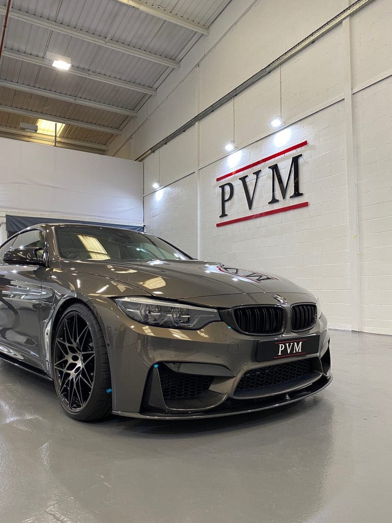 CT CARBON Splitter BMW M4 (F82) COUPE FULL CARBON FIBRE KIT - V1