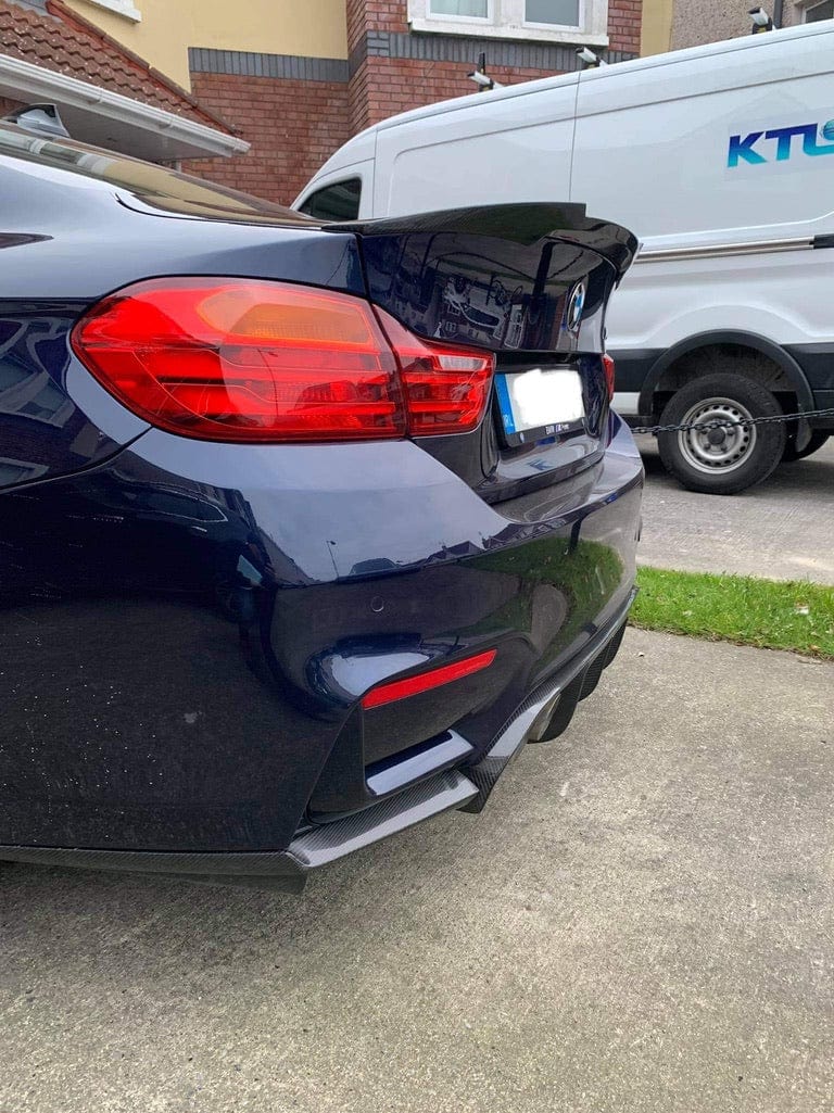 CT CARBON Splitter BMW M4 (F82) COUPE FULL CARBON FIBRE KIT - V1