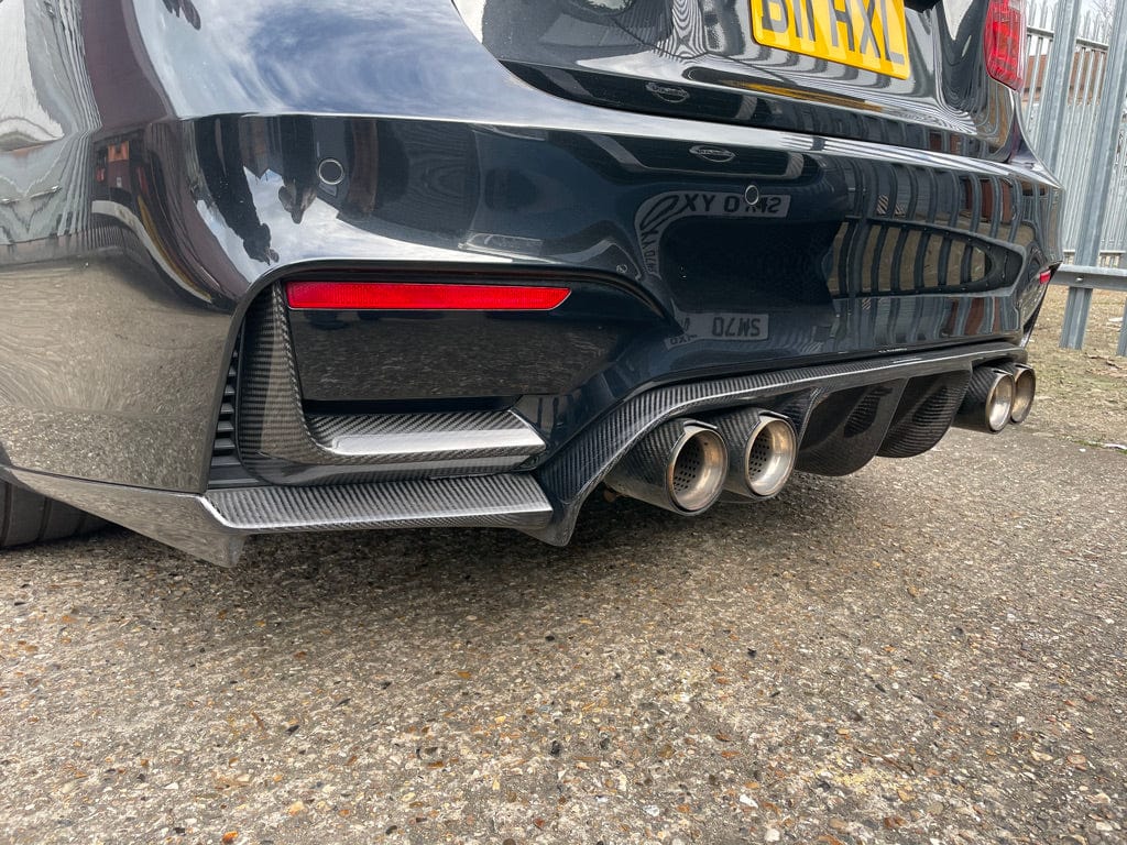 CT CARBON Splitter BMW M4 (F82) COUPE FULL CARBON FIBRE KIT - V1