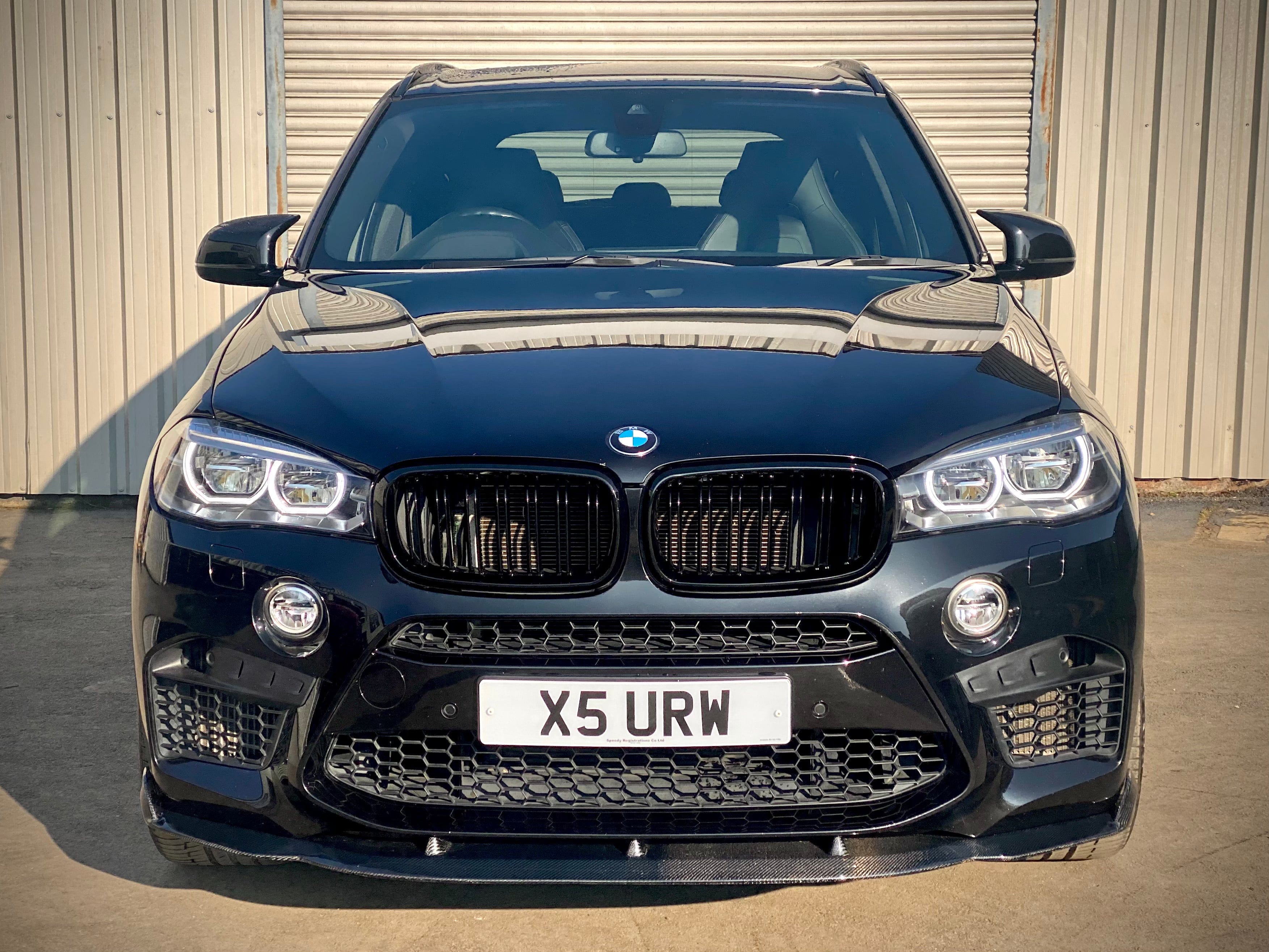 CT CARBON Splitter BMW X5M/X6M - F85/F86 CARBON FIBRE SPLITTER - H STYLE