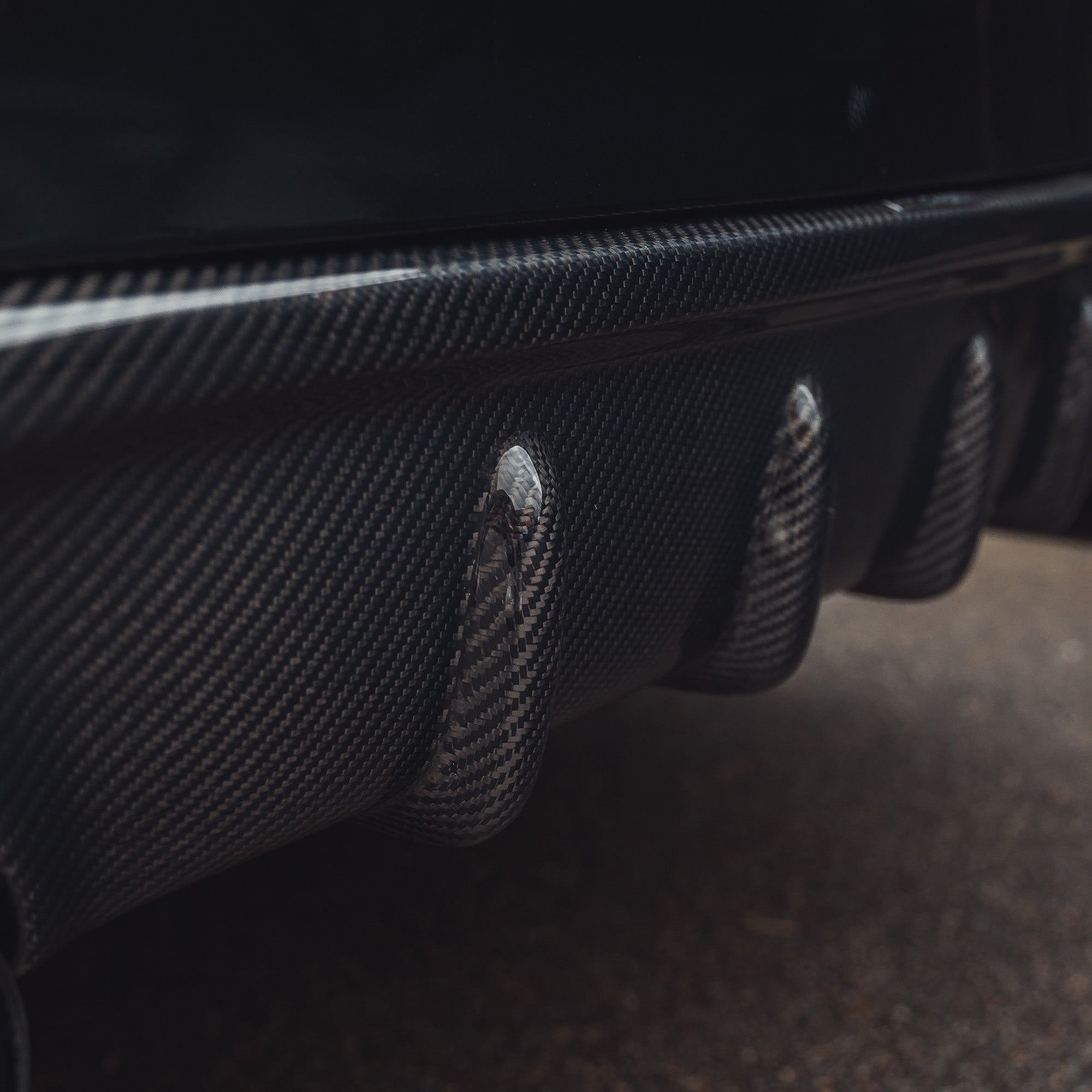 BMW 2 SERIES F22/F23 CARBON FIBRE DIFFUSER - MP STYLE