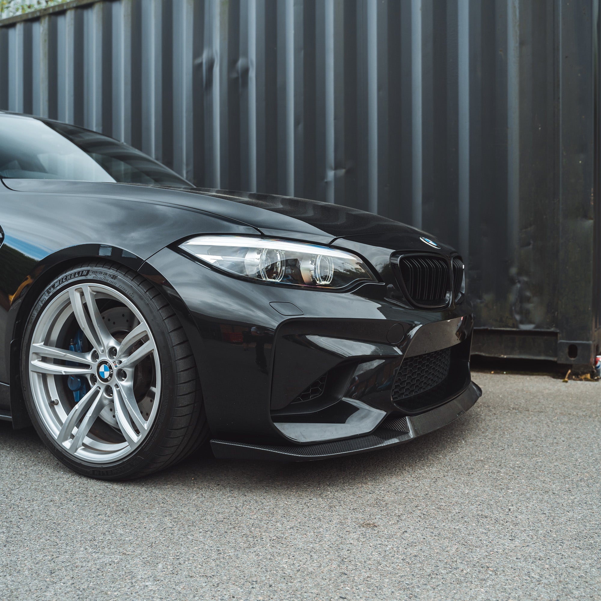 BMW M2 F87 N55(OG) CARBON FIBRE SPLITTER - M4 CS STYLE