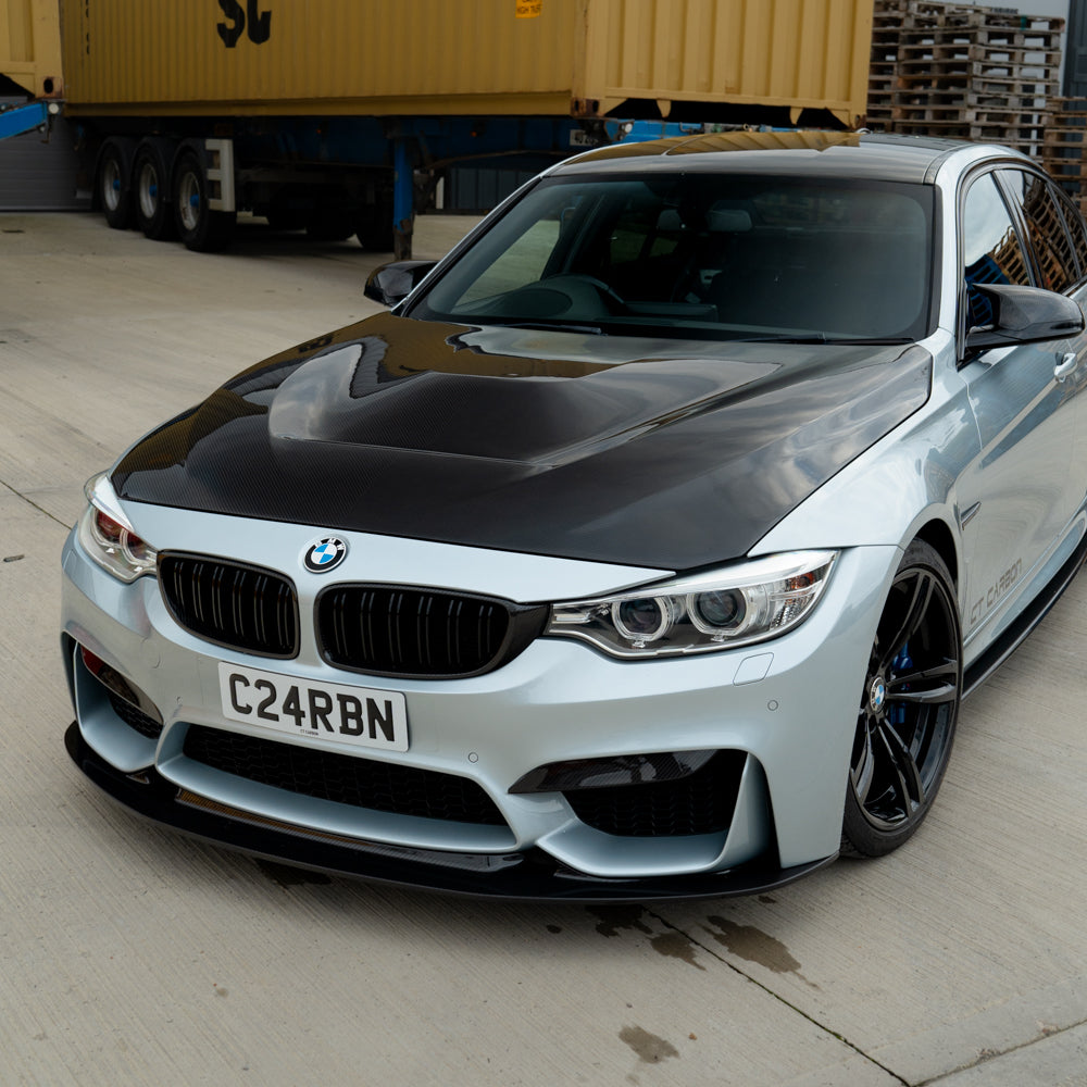 BMW M3/M4 (F80 F82 F83) UPPER FRONT CARBON FIBRE CANARDS