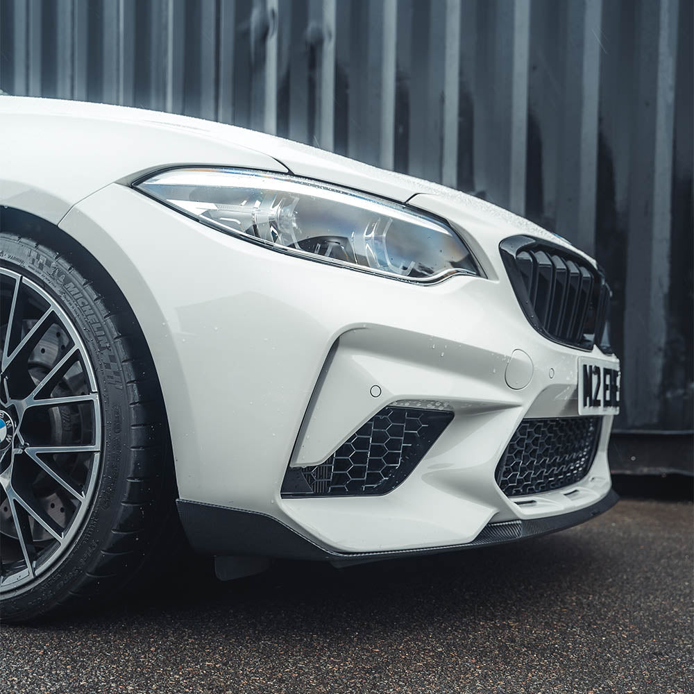 BMW M2C F87 CARBON FIBRE SPLITTER - MP STYLE