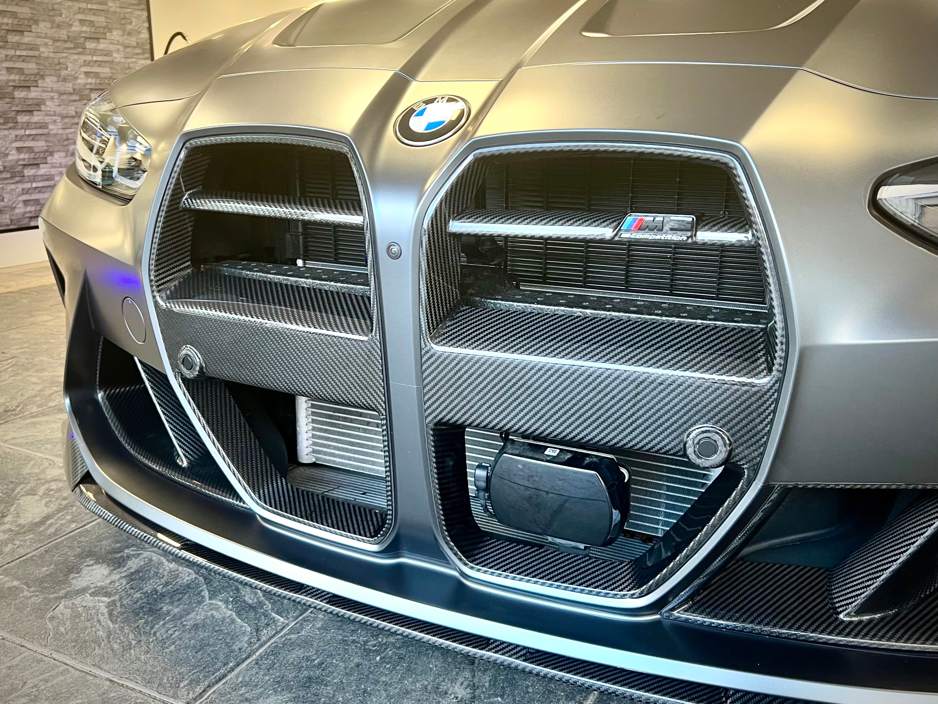 BMW M3/M4 CARBON FIBRE GT STYLE GRILLE - (G80,G81,G82,G83)