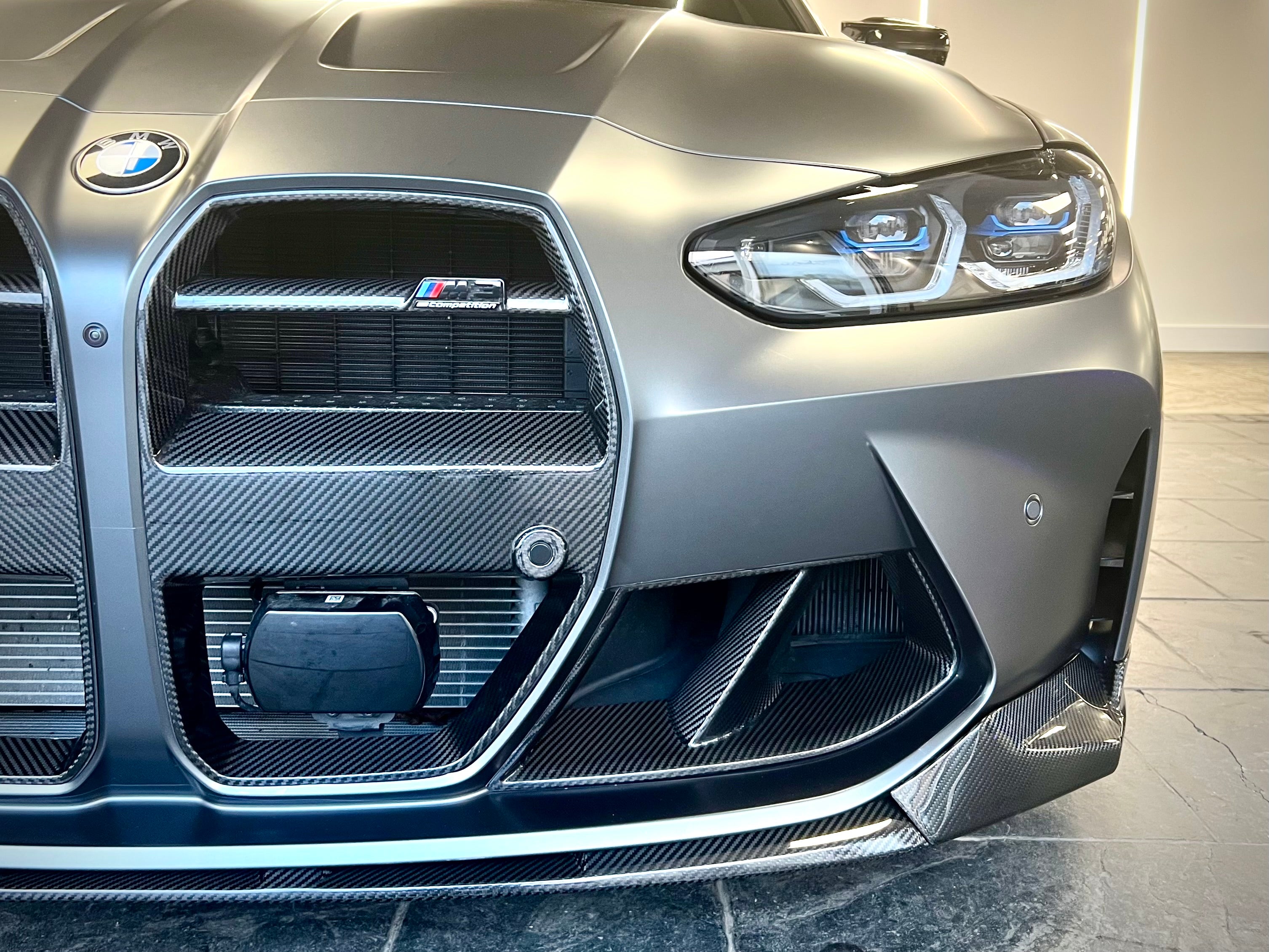 BMW M3/M4 CARBON FIBRE GT STYLE GRILLE - (G80,G81,G82,G83)