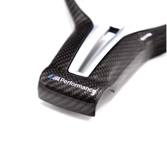 BMW F-SERIES CARBON FIBRE STEERING WHEEL INSERT