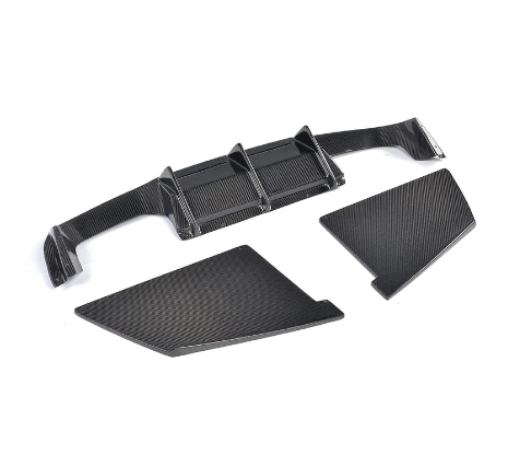 BMW M2/M2C CARBON FIBER 3 PIECE DIFFUSER - MTC-STYLE (F87)