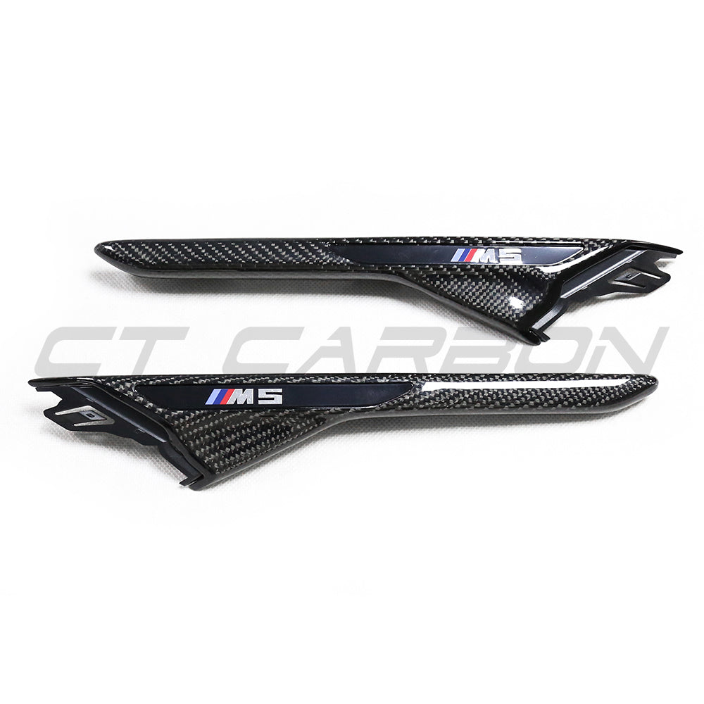 BMW F90 M5 & M5C COMPETITION CARBON FIBRE FENDER TRIM