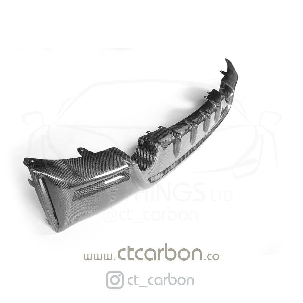 CT CARBON Diffuser BMW 2 SERIES F22/F23 CARBON FIBRE DIFFUSER - MP STYLE