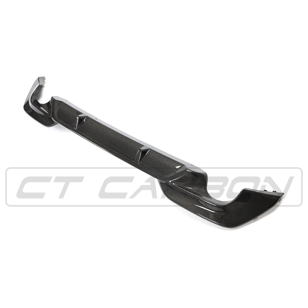 CT CARBON DIFFUSER BMW 3 SERIES G20 CARBON FIBRE DIFFUSER (Round TIps) - MP STYLE