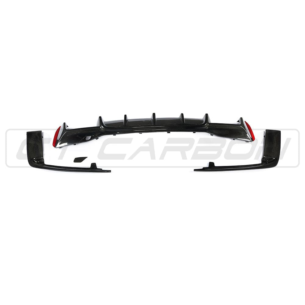 CT CARBON Diffuser BMW F90 M5 CARBON FIBRE DIFFUSER - 3D STYLE