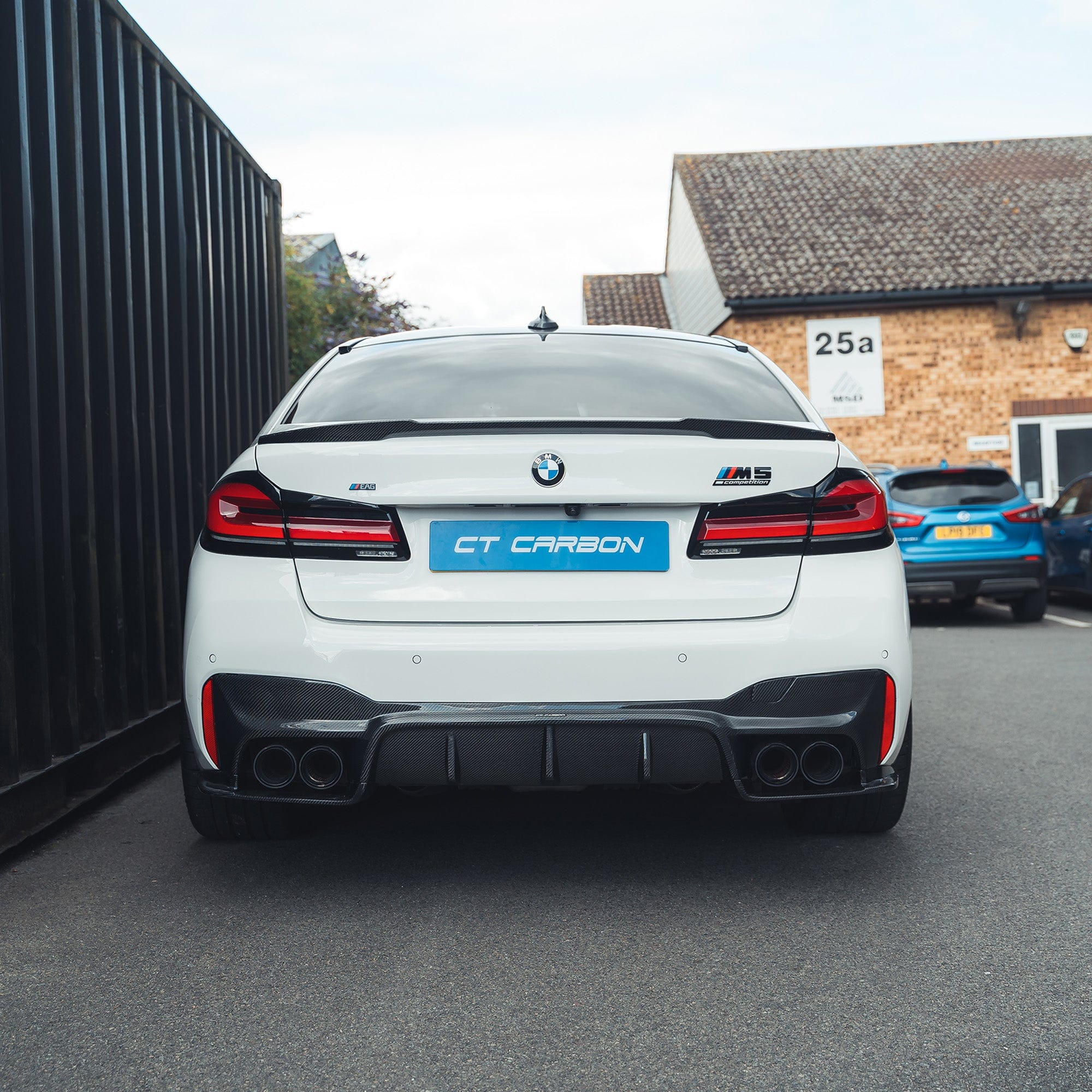 CT CARBON Diffuser BMW F90 M5 CARBON FIBRE DIFFUSER - 3D STYLE