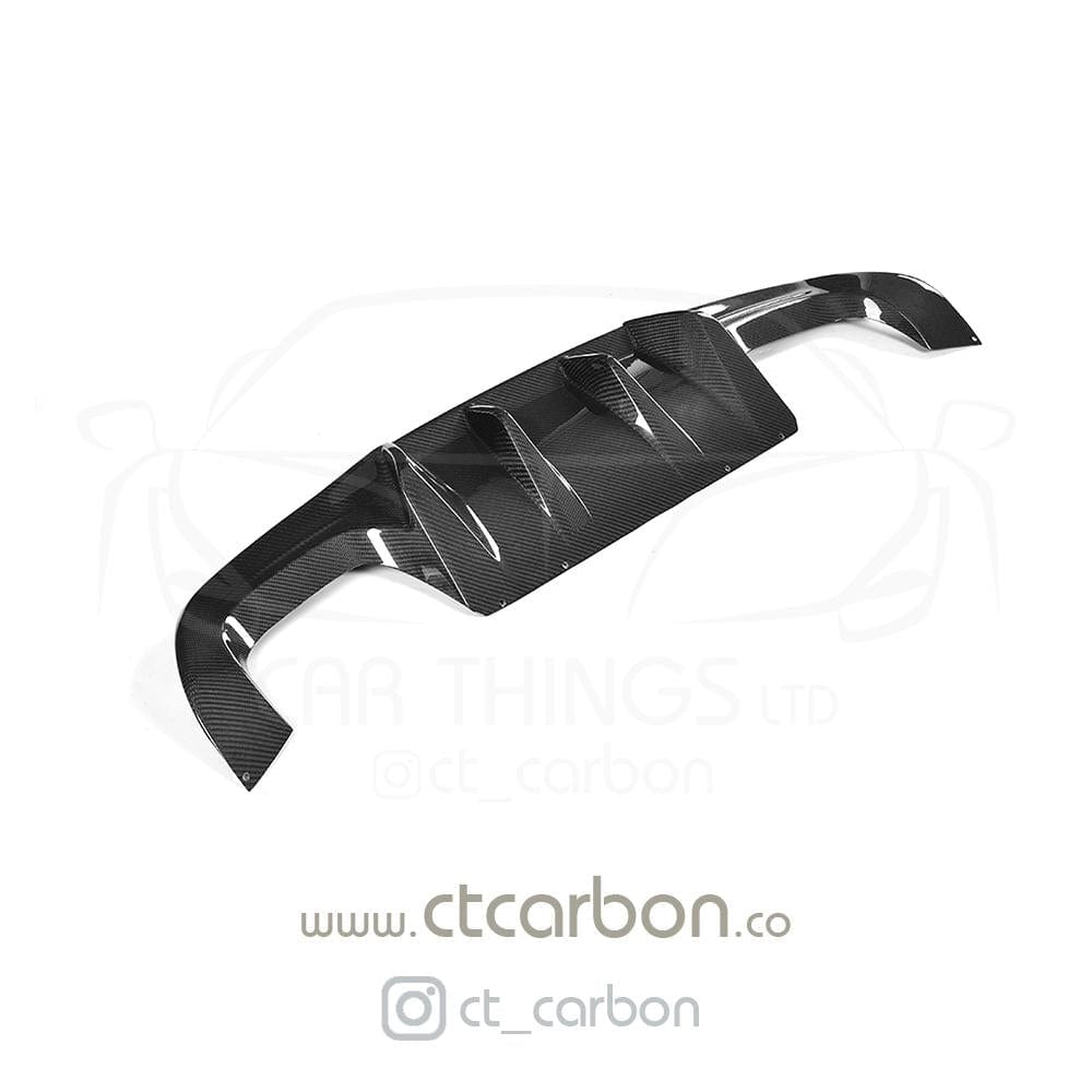 CT CARBON Diffuser BMW M2 / M2C F87 CARBON FIBRE DIFFUSER - AK STYLE