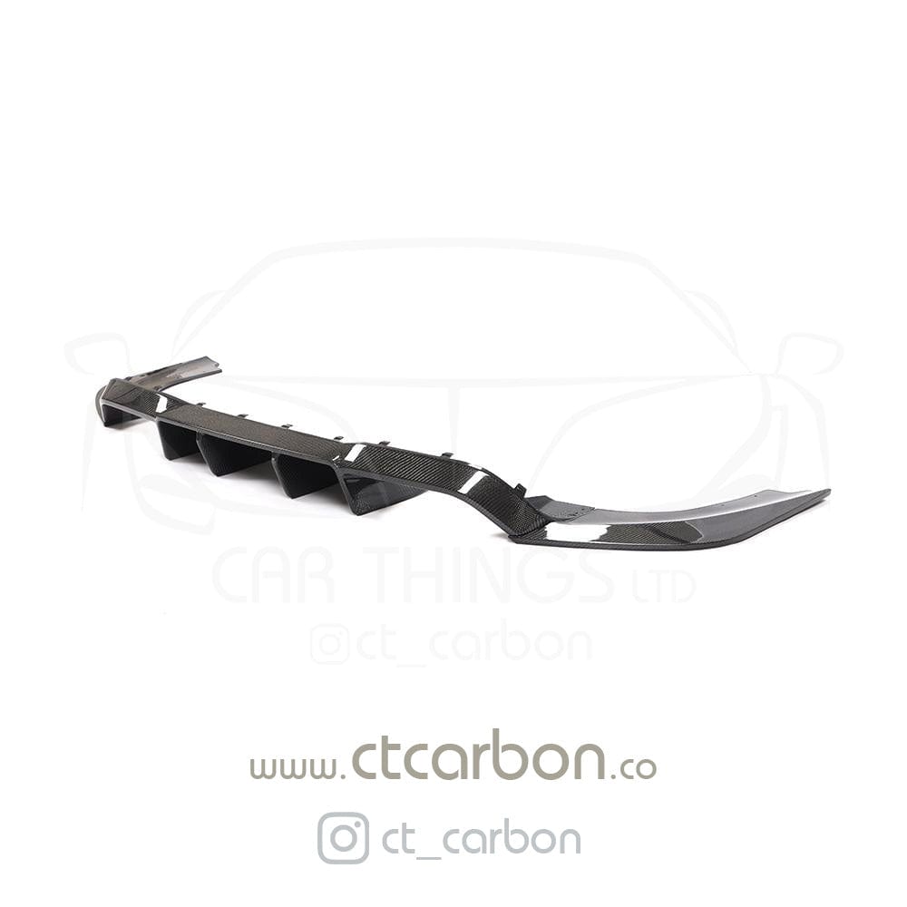 CT CARBON Diffuser BMW M2 / M2C F87 CARBON FIBRE DIFFUSER - V STYLE