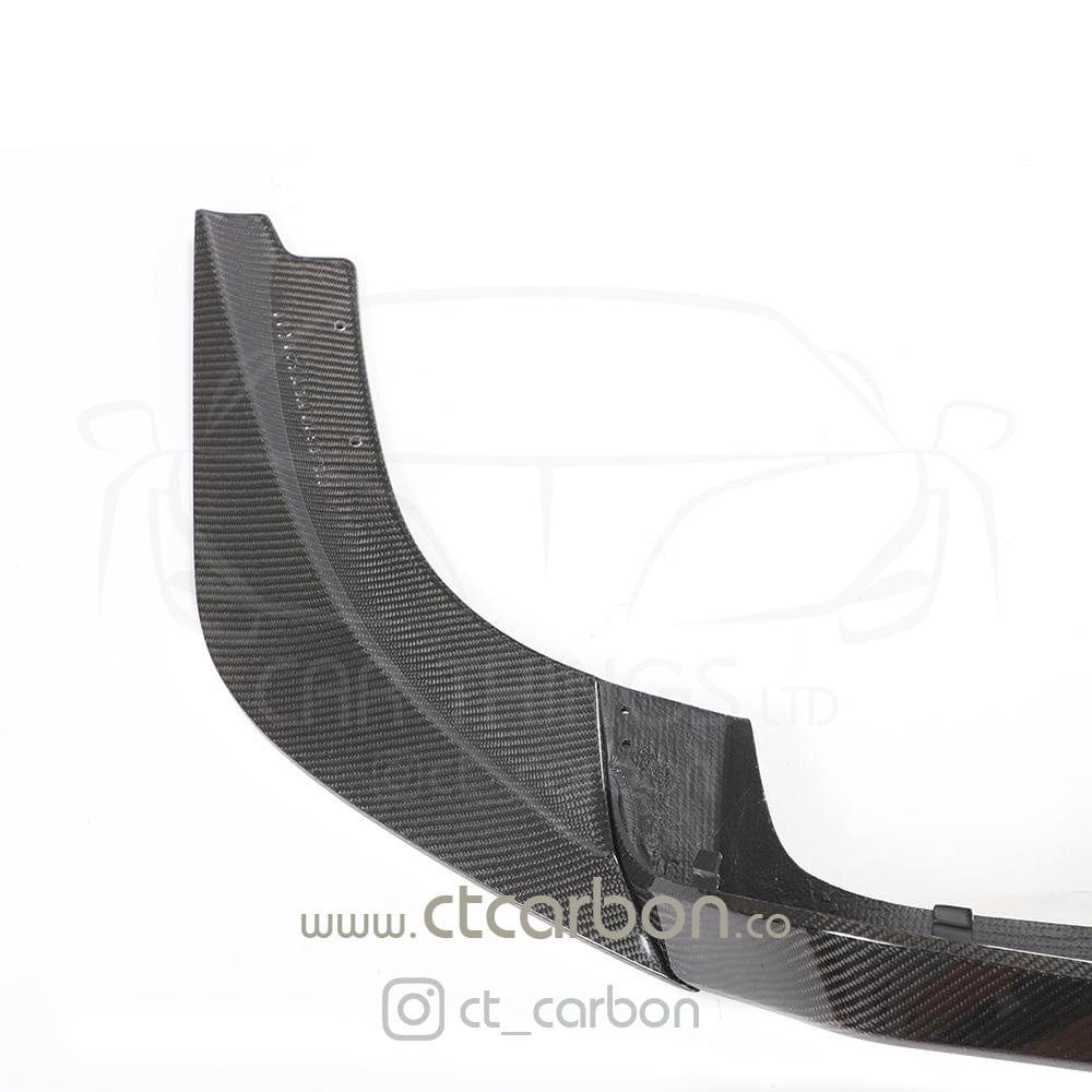 CT CARBON Diffuser BMW M2 / M2C F87 CARBON FIBRE DIFFUSER - V STYLE