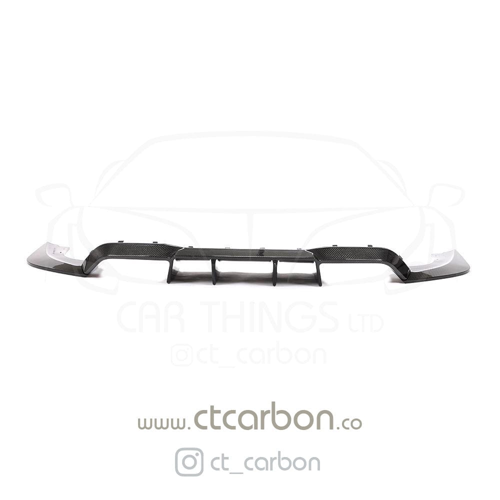 CT CARBON Diffuser BMW M2 / M2C F87 CARBON FIBRE DIFFUSER - V STYLE