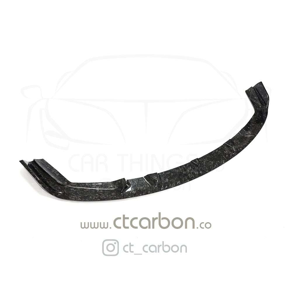 CT CARBON Diffuser BMW M2C F87 FORGED CARBON FIBRE SPLITTER - 3D STYLE