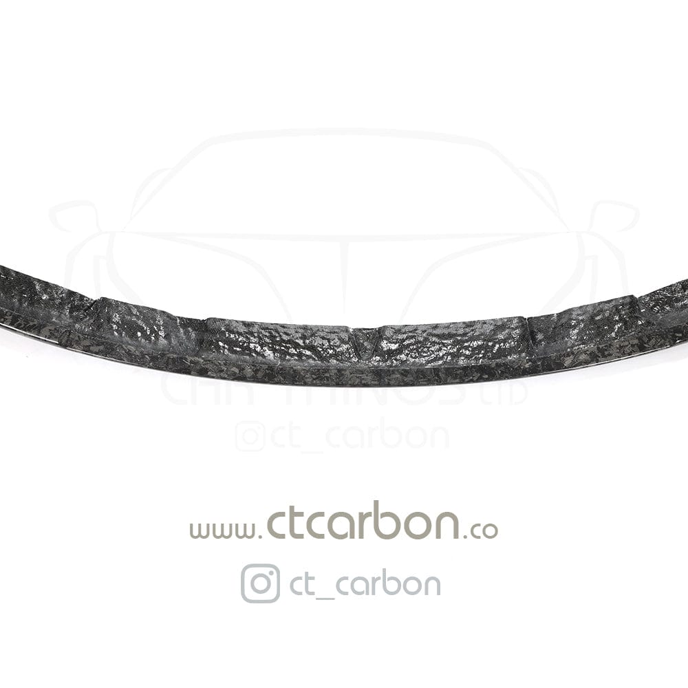 CT CARBON Diffuser BMW M2C F87 FORGED CARBON FIBRE SPLITTER - 3D STYLE