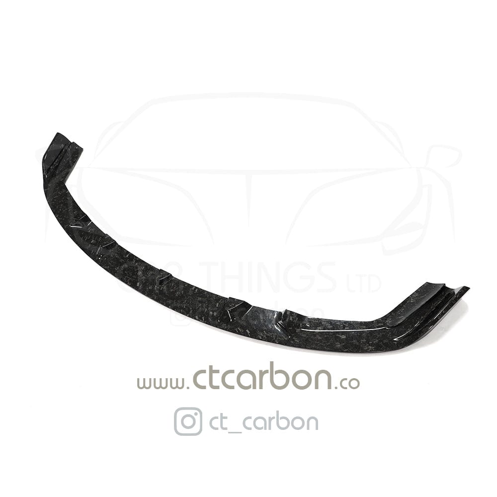 CT CARBON Diffuser BMW M2C F87 FORGED CARBON FIBRE SPLITTER - 3D STYLE