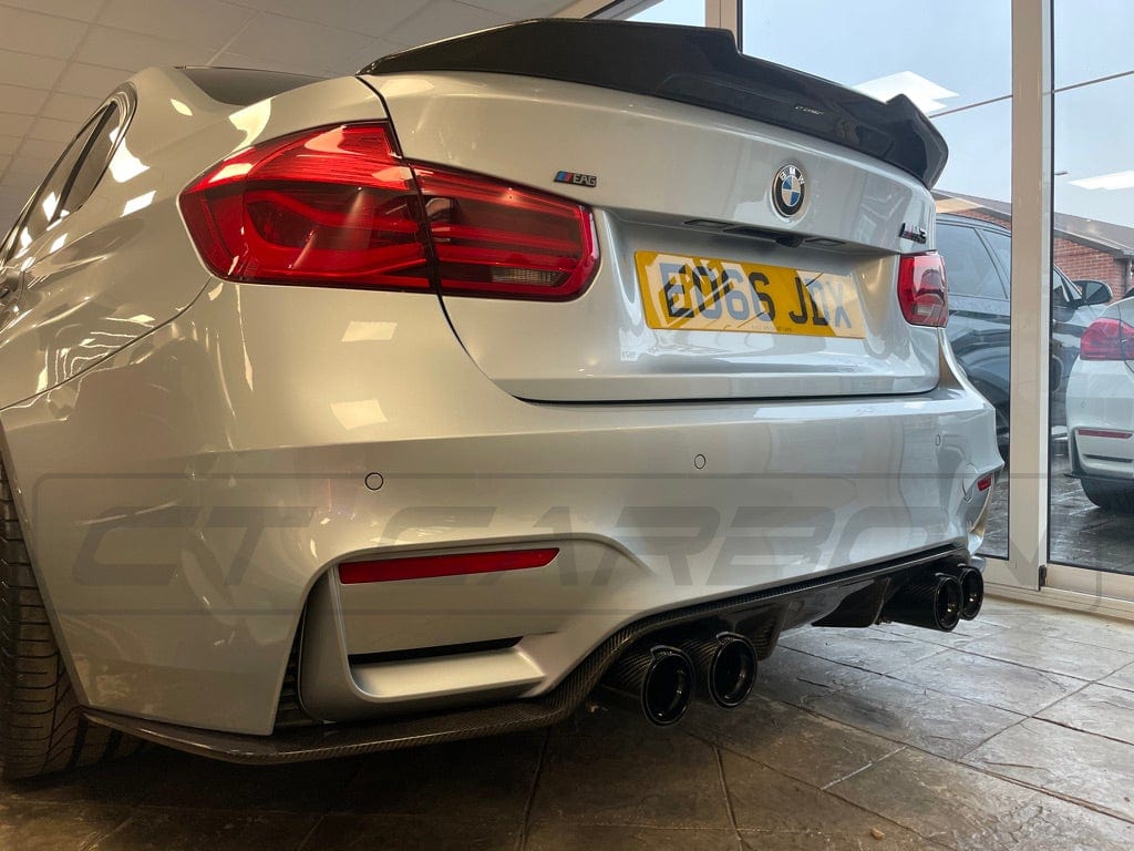 CT CARBON Diffuser BMW M3/M4 (F80 F82 F83) FORGED CARBON FIBRE DIFFUSER - 3D STYLE