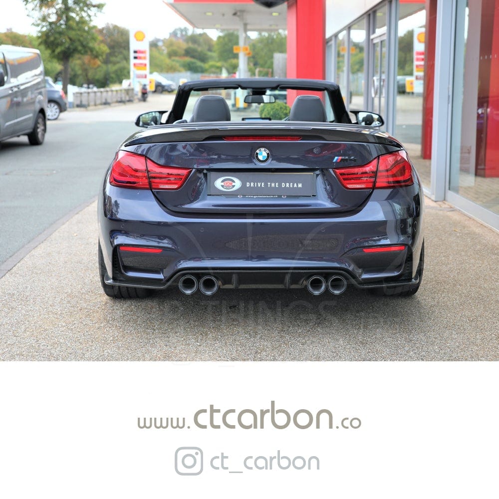 CT CARBON Diffuser BMW M3/M4 (F80 F82 F83) FORGED CARBON FIBRE DIFFUSER - 3D STYLE