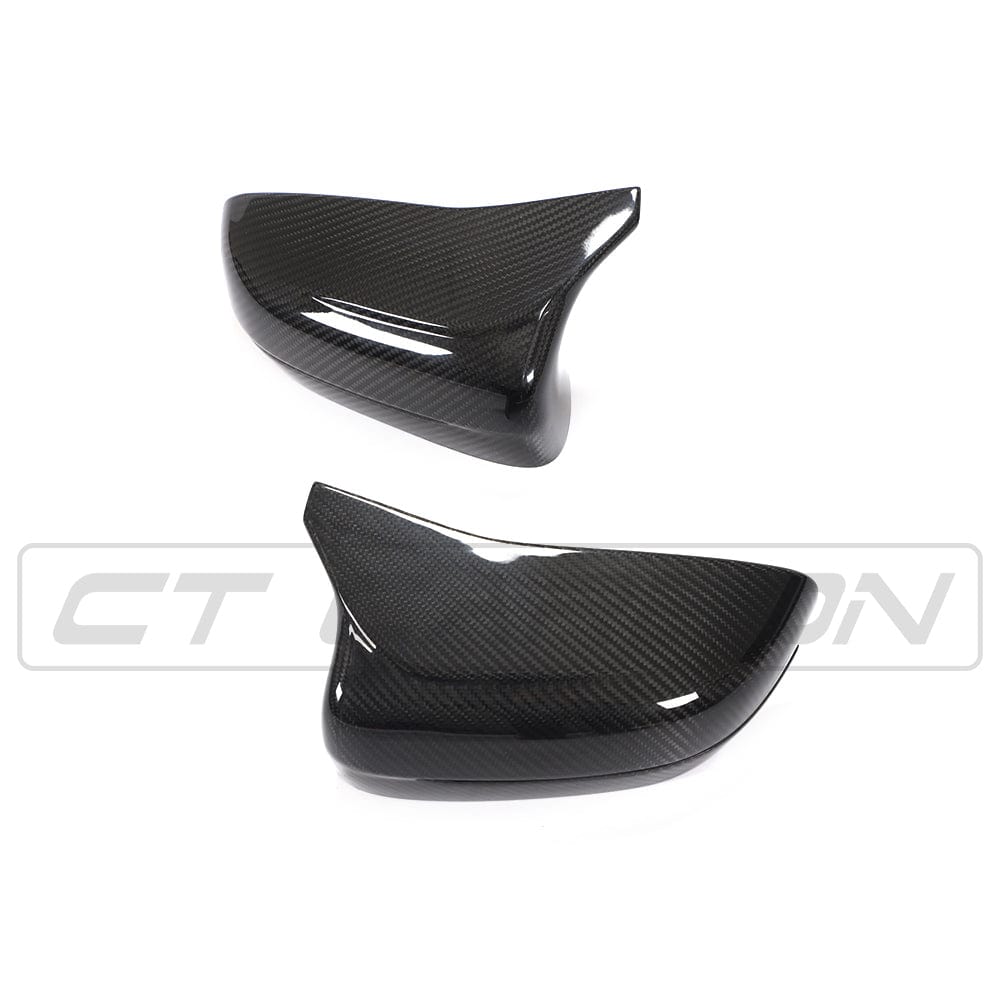 CT CARBON Mirror Covers BMW F90 M5 & M5C COMPETITION CARBON FIBRE MIRROR OVERLAY (RHD)