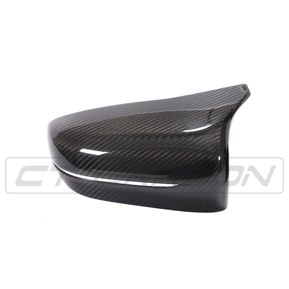 CT CARBON Mirror Covers BMW F90 M5 & M5C COMPETITION CARBON FIBRE MIRROR OVERLAY (RHD)