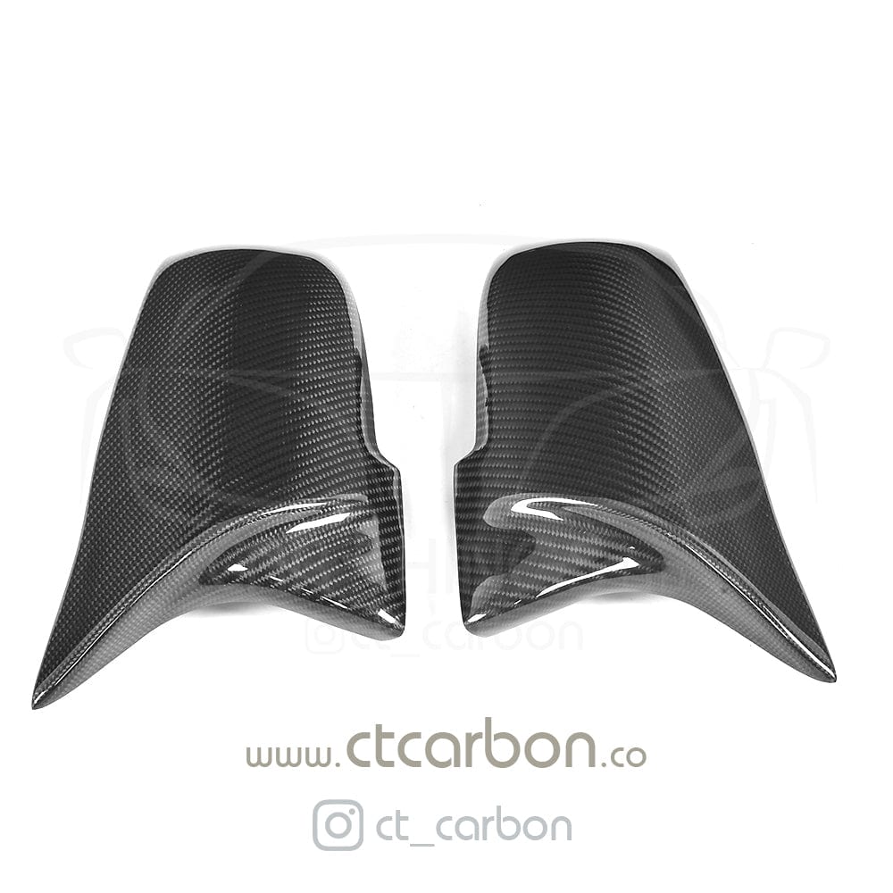 CT CARBON Mirrors BMW CARBON MIRROR REPLACEMENT Fxx 1, 2, 3, 4 SERIES - OEM+ M STYLE