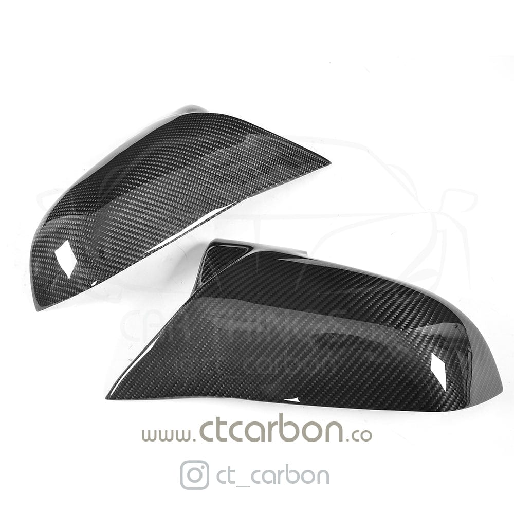 CT CARBON Mirrors BMW CARBON MIRROR REPLACEMENT Fxx 1, 2, 3, 4 SERIES - OEM+ M STYLE