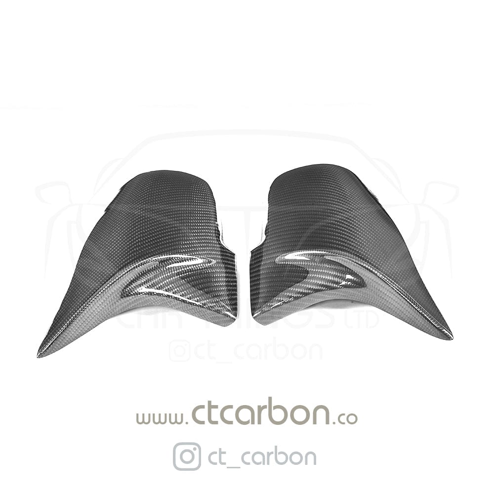 CT CARBON Mirrors BMW CARBON MIRROR REPLACEMENT Fxx 1, 2, 3, 4 SERIES - OEM+ M STYLE