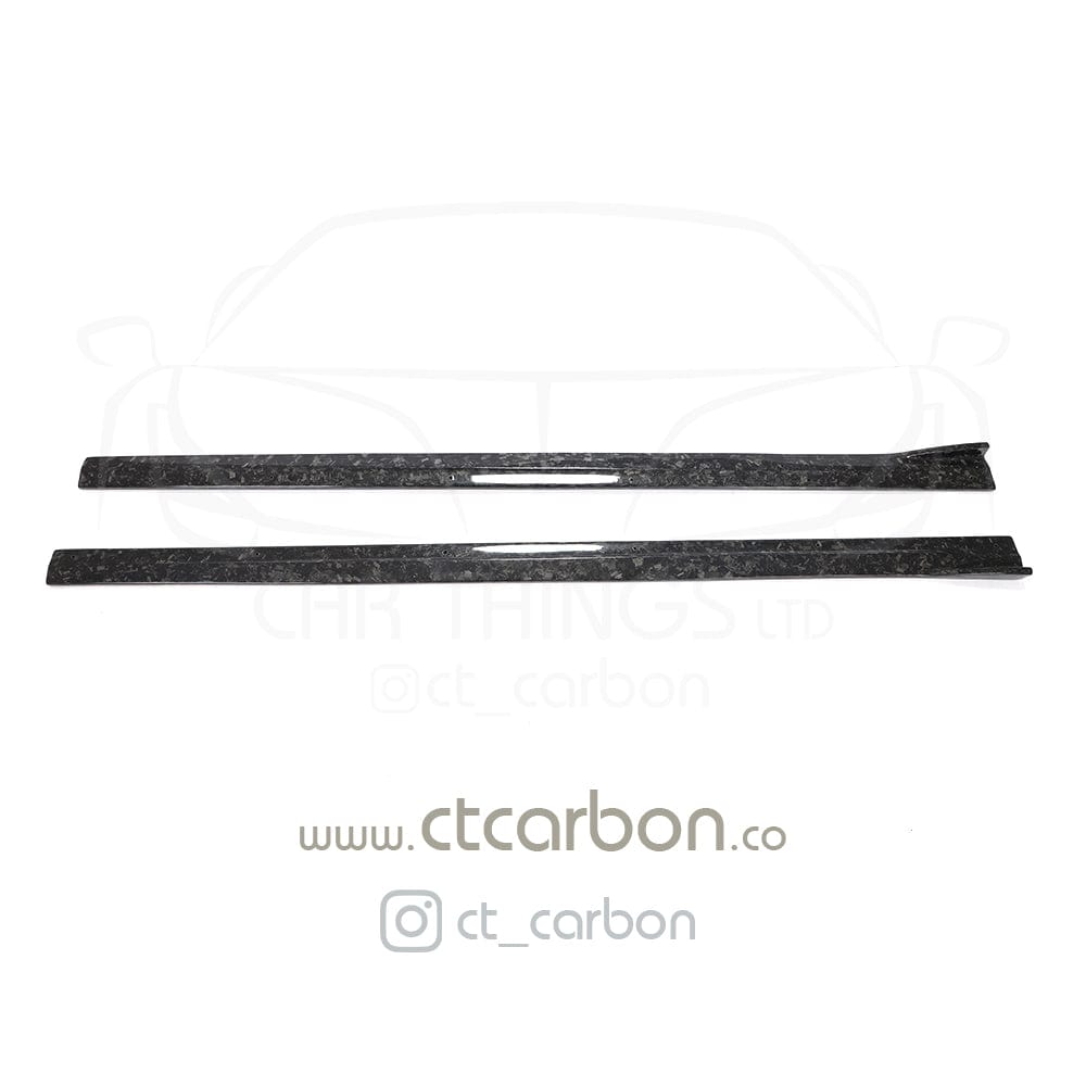 CT CARBON Side Skirts BMW M2 / M2C F87 FORGED CARBON FIBRE SIDE SKIRTS - 3D STYLE