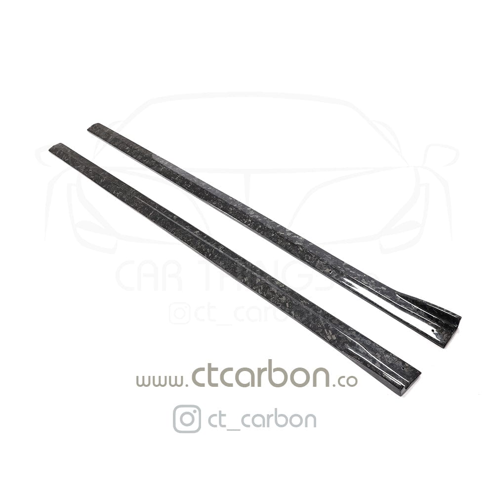 CT CARBON Side Skirts BMW M2 / M2C F87 FORGED CARBON FIBRE SIDE SKIRTS - 3D STYLE