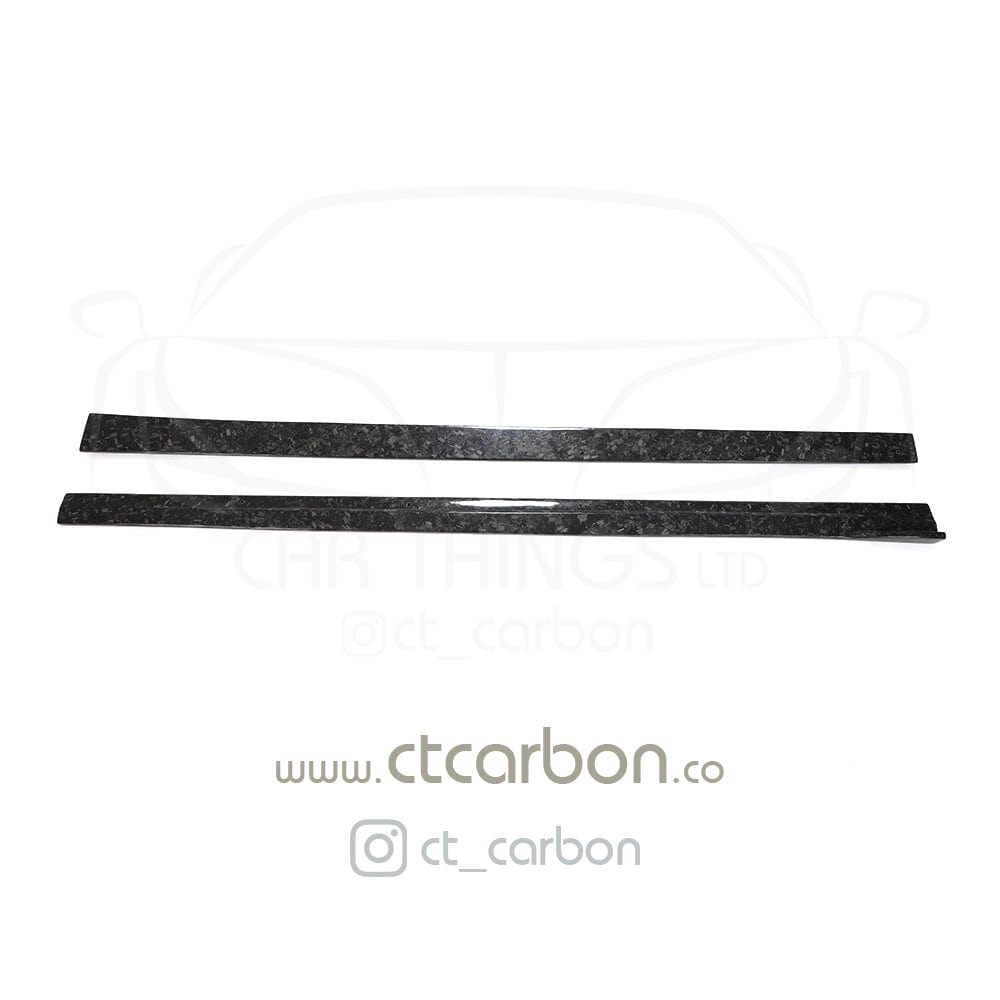 CT CARBON Side Skirts BMW M2 / M2C F87 FORGED CARBON FIBRE SIDE SKIRTS - 3D STYLE