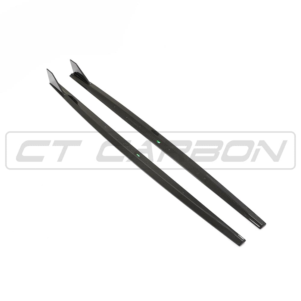 CT CARBON SPLITTER BMW 1 SERIES F40 CARBON FIBRE SIDE SKIRTS - CT DESIGN