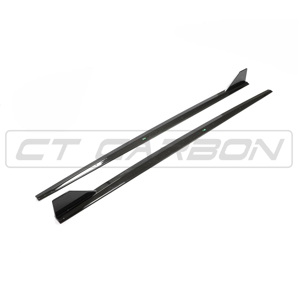 CT CARBON SPLITTER BMW 1 SERIES F40 CARBON FIBRE SIDE SKIRTS - CT DESIGN