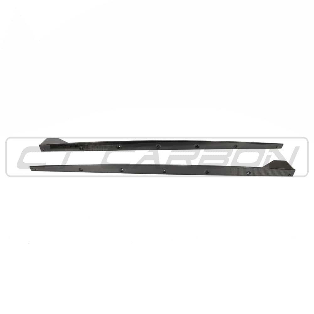 CT CARBON SPLITTER BMW 1 SERIES F40 CARBON FIBRE SIDE SKIRTS - CT DESIGN