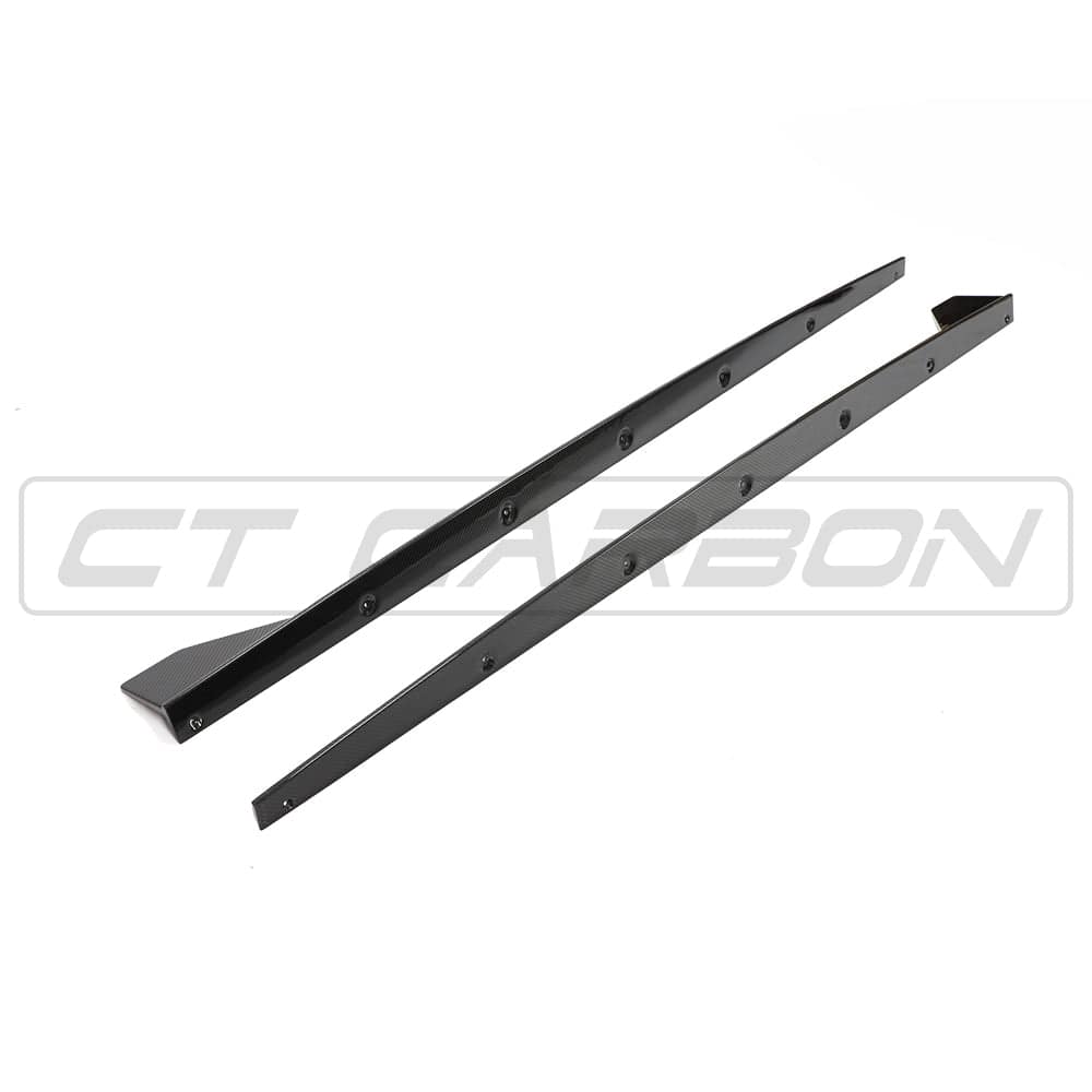 CT CARBON SPLITTER BMW 1 SERIES F40 CARBON FIBRE SIDE SKIRTS - CT DESIGN