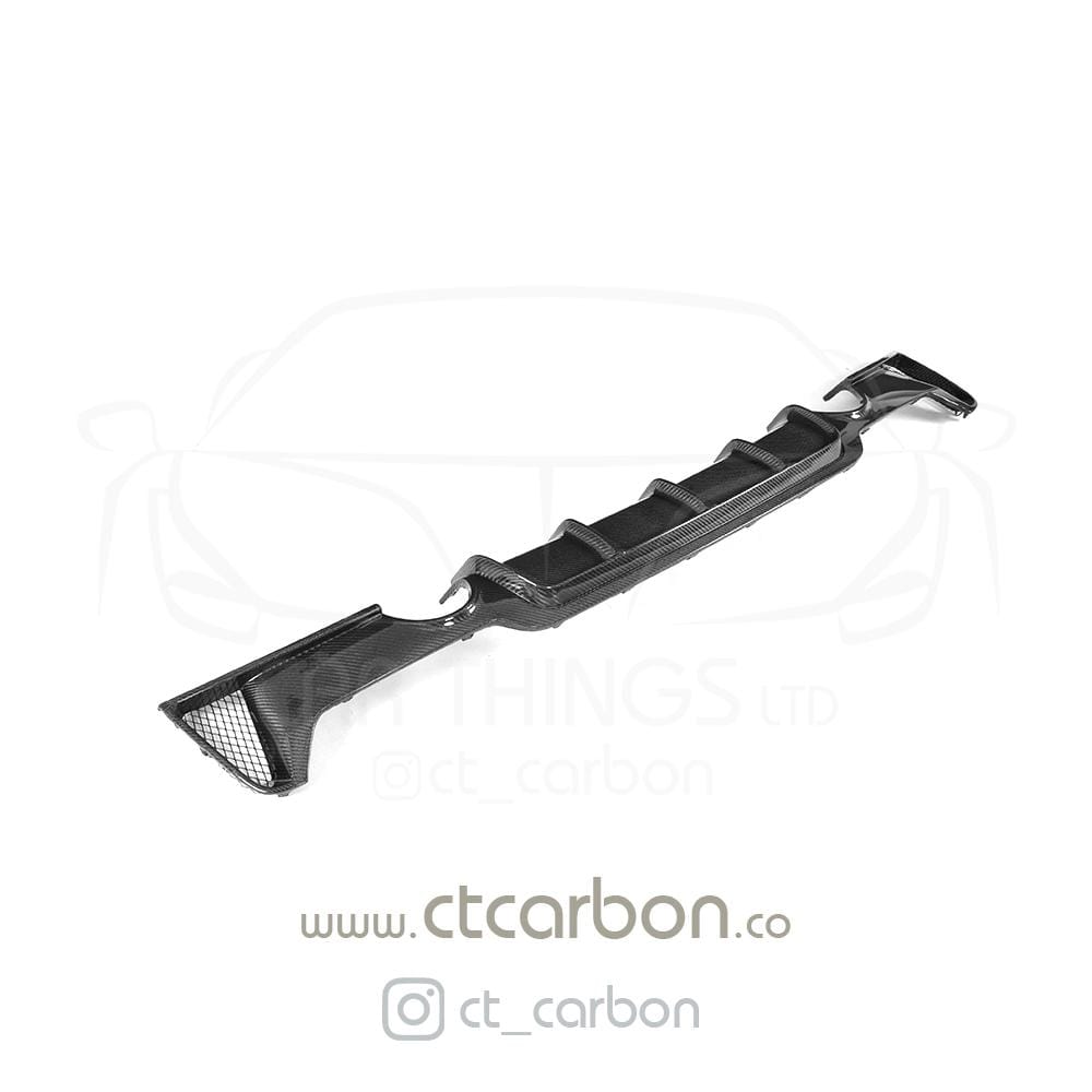 CT CARBON Splitter BMW F36 4 SERIES COUPE FULL CARBON FIBRE KIT - MP STYLE